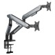 ANDA SEAT Monitor ARM / Stand A9-2S Black- Titanium Dual, Weight Capacity (per Screen): 2-15kg | Βάσεις TV - Projectors - PC | Εικόνα & Ήχος |