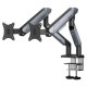 ANDA SEAT Monitor ARM / Stand A9-2S Black- Titanium Dual, Weight Capacity (per Screen): 2-15kg | Βάσεις TV - Projectors - PC | Εικόνα & Ήχος |