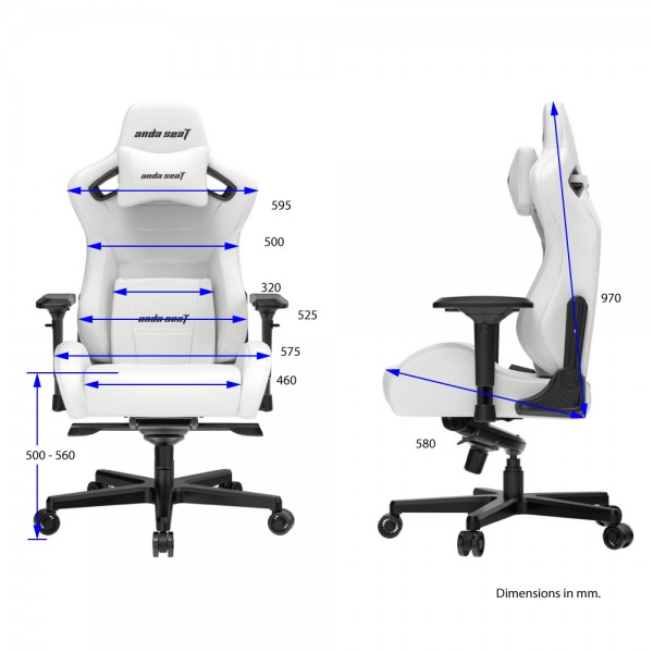 ANDA SEAT Gaming Chair AD12XL KAISER-II White | sup-ob | XML |