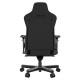 ANDA SEAT Gaming Chair T-PRO II Black FABRIC with Alcantara Stripes