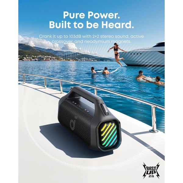 ANKER Soundcore BT Speaker Boom 2 Pro 140W IP68 | Φορητά ηχεία | Αξεσουάρ για κινητά |