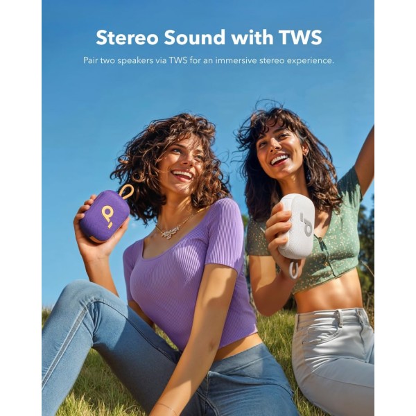ANKER Soundcore Select 4 Go Bluetooth Speaker 5W IP67 Purple | Φορητά ηχεία ANKER Soundcore Select 4 Go Bluetooth Speaker 5W IP67 Purple | Φορητά ηχεία | Αξεσουάρ για κινητά |