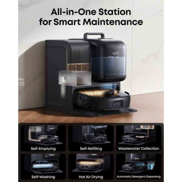 Anker Eufy Robot Vacuum Cleaner E28 Omni with Mop All-In-One | Ηλεκτρικές Σκούπες | Home Garden Hobby |
