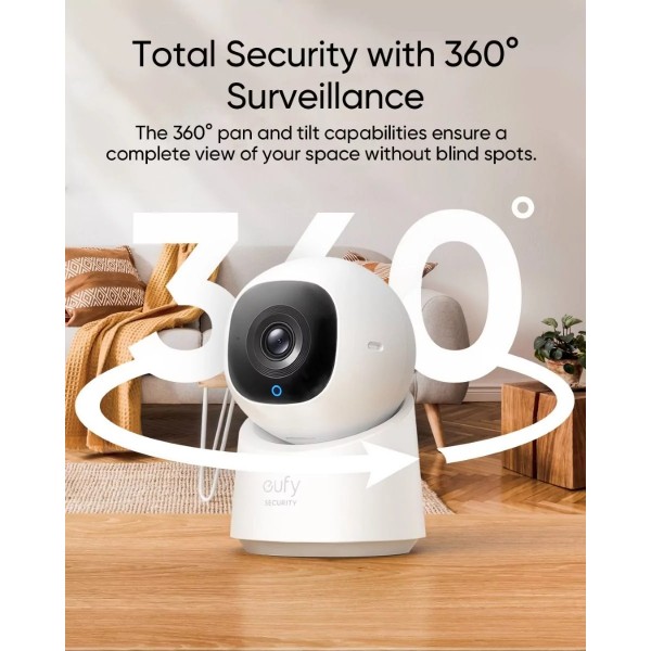 ANKER Eufy Camera C220 2K Pan Tilt Indoor - Σύγκριση Προϊόντων