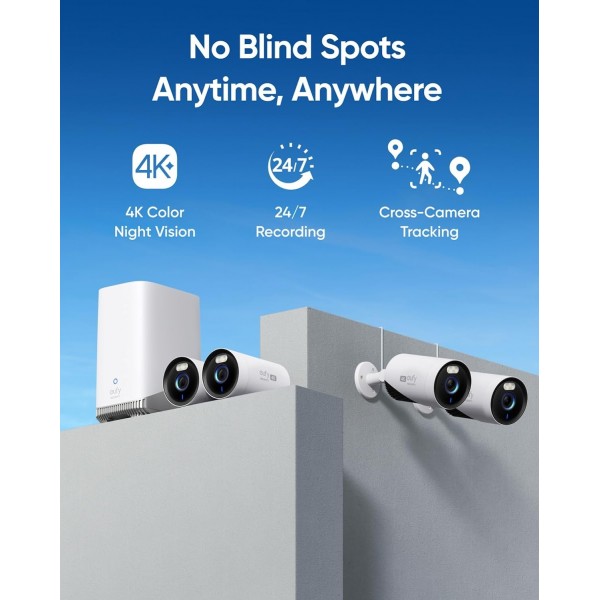 ANKER Eufy Wi-Fi Camera Kit E330 Professional 2 Pack - Σύγκριση Προϊόντων