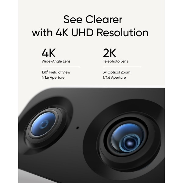 ANKER Eufy Securty Camera S350 Pan Tilt 4k Indoor - Σύγκριση Προϊόντων