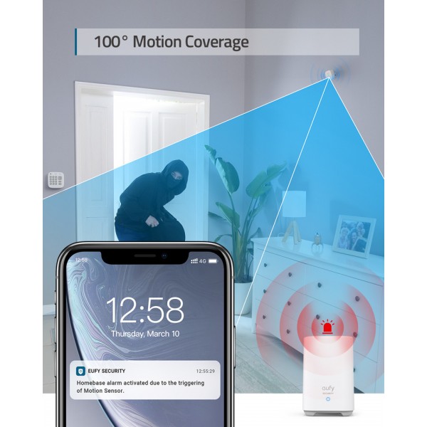 ANKER EUFY SECURITY ALARM SYSTEM 5 PIECES KIT