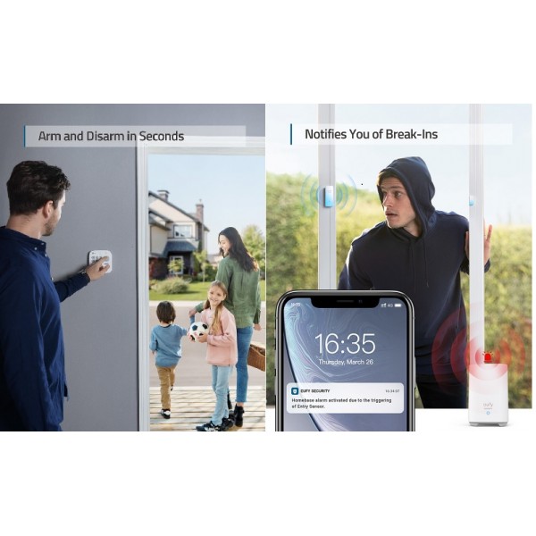 ANKER EUFY SECURITY ALARM SYSTEM 5 PIECES KIT