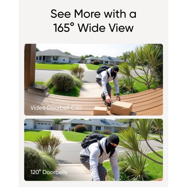 ANKER Eufy Video Doorbell C30 Battery Powered,2K | Κάμερες Ασφαλείας | Συστήματα Ασφαλείας |