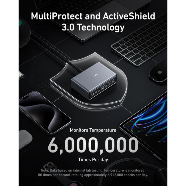 ANKER Desktop Charger Prime 200W 6 Ports | Φορτιστές Κινητών | Αξεσουάρ Κινητών |