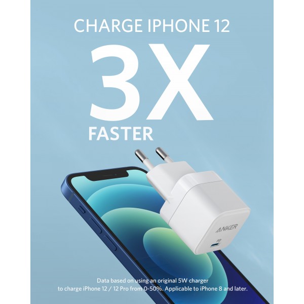 ANKER Wall Charger Powerport III Cube 20W - ANKER