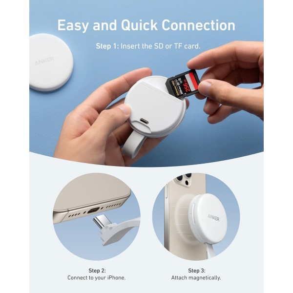 ANKER MagGo USB-C Adapter 3-in-1, 10Gbps For Iphone | Αξεσουάρ Κινητών ANKER MagGo USB-C Adapter 3-in-1, 10Gbps For Iphone | Αξεσουάρ Κινητών | Αξεσουάρ Κινητών |
