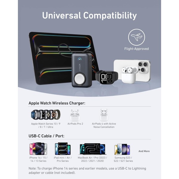 ANKER MagGo PowerBank for iPhone and Apple Watch 10K 35W | Αξεσουάρ Κινητών ANKER MagGo PowerBank for iPhone and Apple Watch 10K 35W | Αξεσουάρ Κινητών | Αξεσουάρ Κινητών |