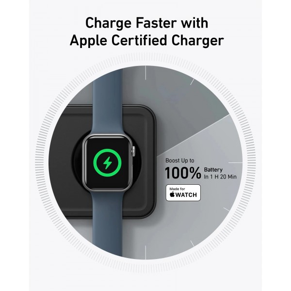 ANKER MagGo 3 in 1 Wireless Charging PAD Black 15W - Σύγκριση Προϊόντων