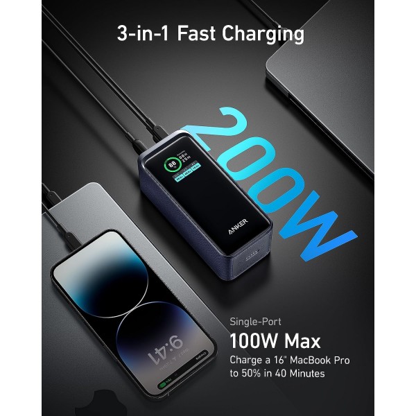 ANKER Powerbank Prime 20,000mAh 200W - Αξεσουάρ για κινητά