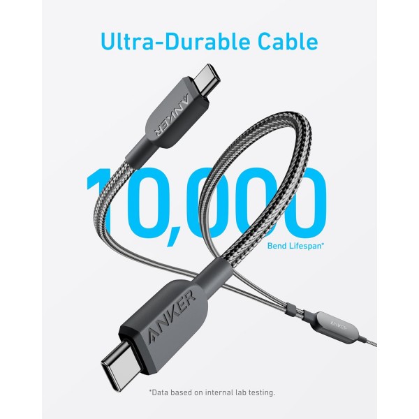 Anker USB Cable Type-C to 2 x Type-C 140W 1.2m | USB | Καλώδια - Αντάπτορες |