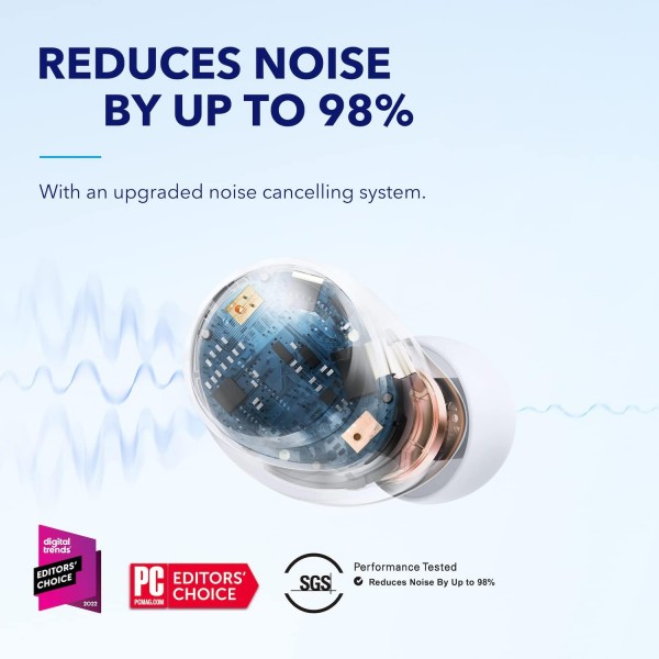 ANKER Soundcore A40 TWS Earphones White - ANKER