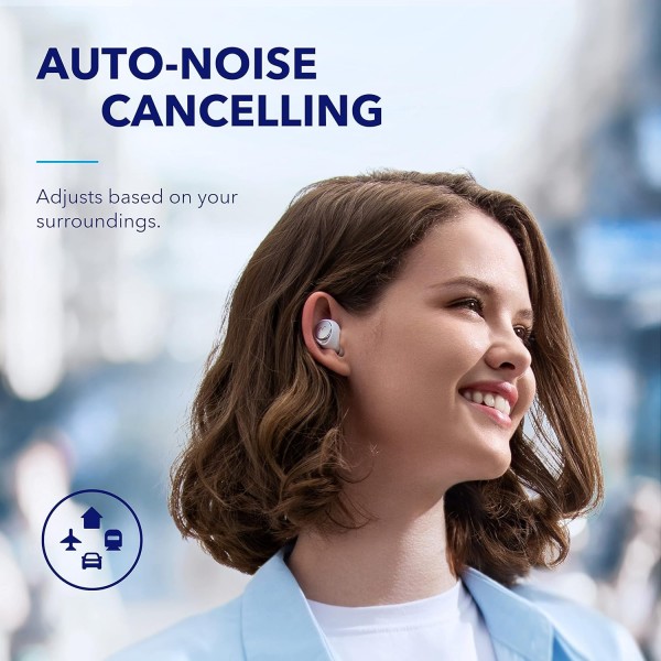 ANKER Soundcore A40 TWS Earphones White | Ακουστικά - Bluetooth | Αξεσουάρ Κινητών |