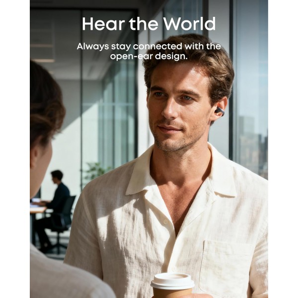 ANKER Soundcore BT earphones AeroClip Open Ear Black | Ακουστικά - Bluetooth | Αξεσουάρ Κινητών |