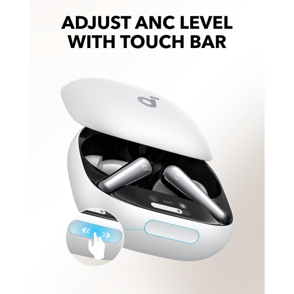 ANKER Soundcore Liberty 4 Pro TWS Earphones ANC White - ANKER