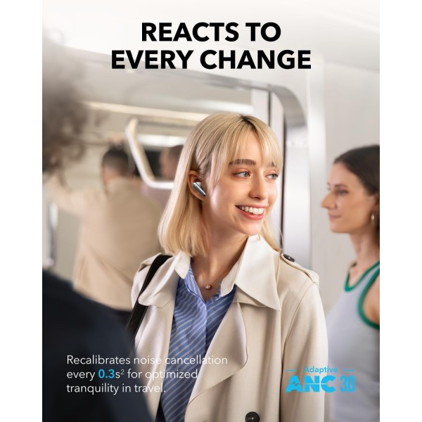 ANKER Soundcore Liberty 4 Pro TWS Earphones ANC White | Ακουστικά - Bluetooth ANKER Soundcore Liberty 4 Pro TWS Earphones ANC White | Ακουστικά - Bluetooth | Αξεσουάρ Κινητών |