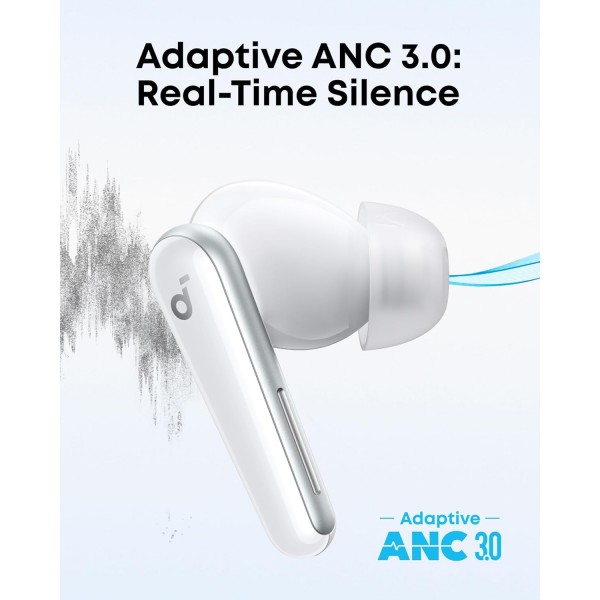 ANKER Soundcore Earphones Liberty 5 NC White | Ακουστικά - Bluetooth ANKER Soundcore Earphones Liberty 5 NC White | Ακουστικά - Bluetooth | Αξεσουάρ Κινητών |