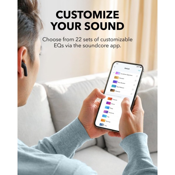 ANKER Soundcore K20i TWS Earphones Black | Ακουστικά - Bluetooth | Αξεσουάρ Κινητών |