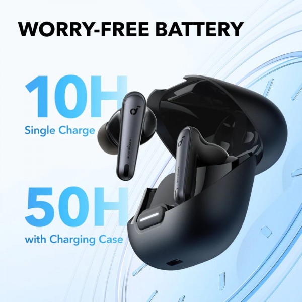 ANKER Soundcore Bluetooth Earphones TWS Liberty 4 NC Black | sup-ob | XML |