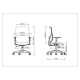 VERO OFFICE Chair MITIS 2000 Black | Εξοπλισμός Γραφείου | Αναλώσιμα - Είδη Γραφείου |