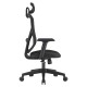 VERO OFFICE CHAIR ERGOSTYLE 2040 BLACK with HEADREST | Εξοπλισμός Γραφείου | Αναλώσιμα - Είδη Γραφείου |