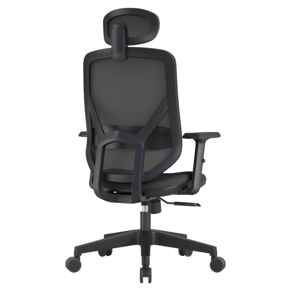VERO OFFICE CHAIR ERGOSTYLE 2040 BLACK with HEADREST | Εξοπλισμός Γραφείου | Αναλώσιμα - Είδη Γραφείου |
