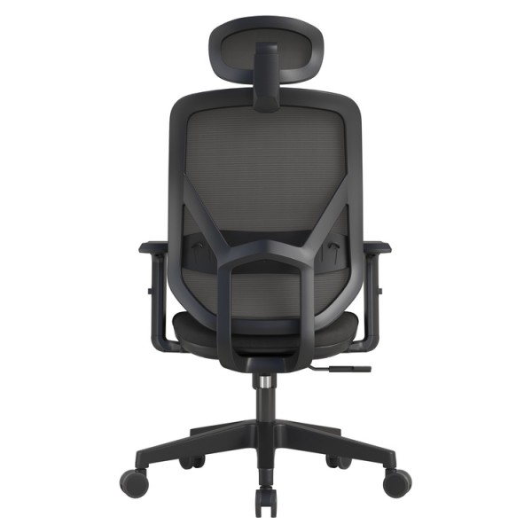 VERO OFFICE CHAIR ERGOSTYLE 2040 BLACK with HEADREST | Εξοπλισμός Γραφείου | Αναλώσιμα - Είδη Γραφείου |