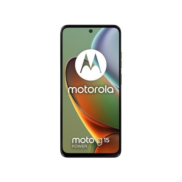 MOTOROLA Smartphone G15 Power, 6.72&apos;&apos;/MediaTek Helio G81/8GB/256GB/Android 15/Iguana Green (Vegan Leather) - Mobile
