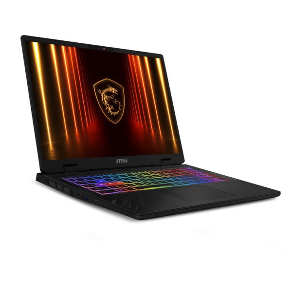MSI Laptop Crosshair A16 HX D8WFKG 16'' 2560x1600 IPS 240Hz/R9-8940HX/32GB/1TB SSD NVMe PCIe 4.0/NVidia GeForce RTX 5060 8GB/Win 11 Home/2Y/Cosmos Gray - MSI