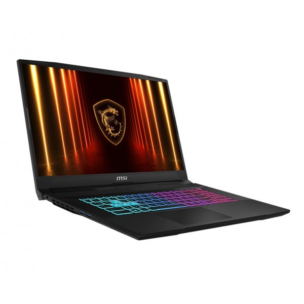 MSI Laptop Katana 17 HX B14WEK 17.3'' IPS 2560x1440 240Hz/i7-14650HX/16GB/1TB SSD NVMe PCIe 4.0/NVidia GeForce RTX 5050 8GB/Win 11 Home/2Y/Black - Laptops