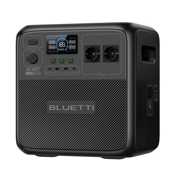 BLUETTI Power Station AC180T with Swappable Battery, 1800W AC Outlet 1433Wh | Power Stations | Φορητοί Σταθμοί Ενέργειας |