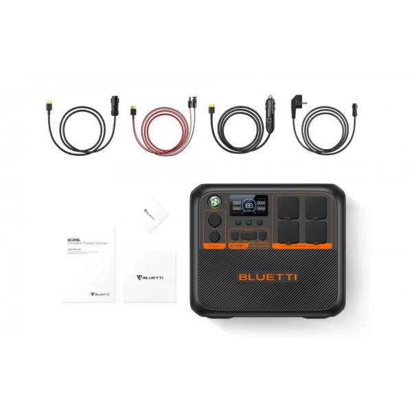 BLUETTI Premium AC200PL Expandable Power Station Expandable, 2400W AC Outlet 2304Wh | Power Stations | Φορητοί Σταθμοί Ενέργειας |