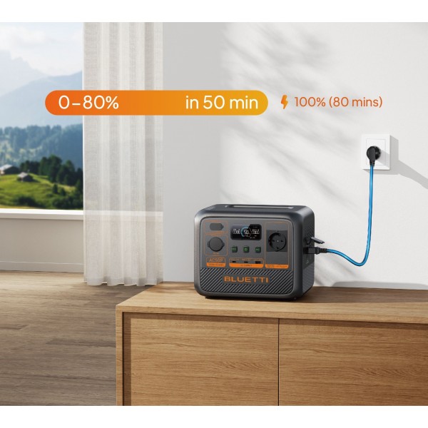 BLUETTI Premium AC50P Portable Power Station, 700W AC Outlet 504Wh | Power Stations | Φορητοί Σταθμοί Ενέργειας |