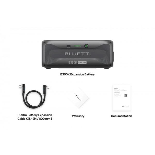 BLUETTI Expansion Battery B300K LiFePO4 2764Wh | Expansion Batteries | Φορητοί Σταθμοί Ενέργειας |
