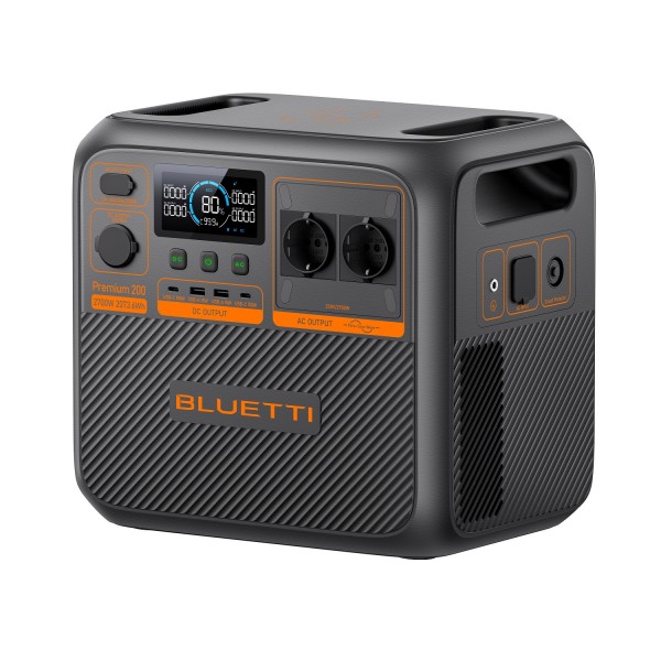 BLUETTI Premium Power Station PREMIUM 200 V2 2700W AC Outlet 2073Wh | Power Stations | Φορητοί Σταθμοί Ενέργειας |