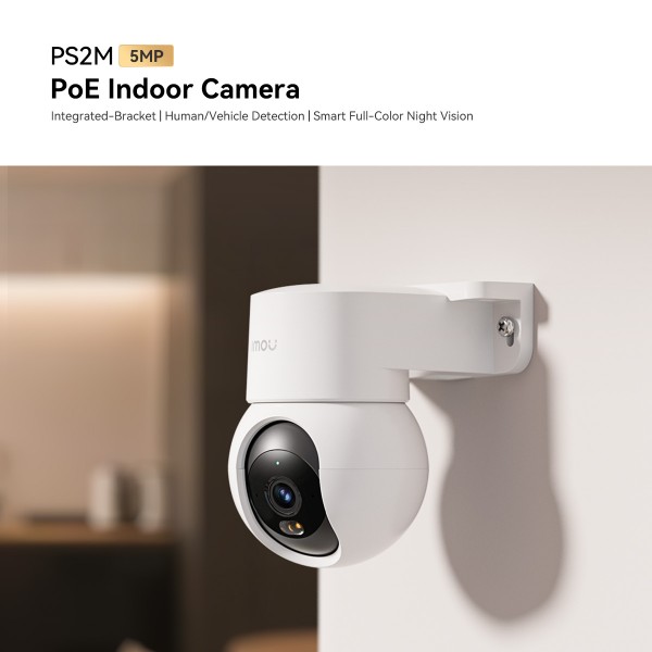 IMOU POE Camera PS2M 5MP PAN TILT INDOOR | Κάμερες Ασφαλείας | Συστήματα Ασφαλείας |