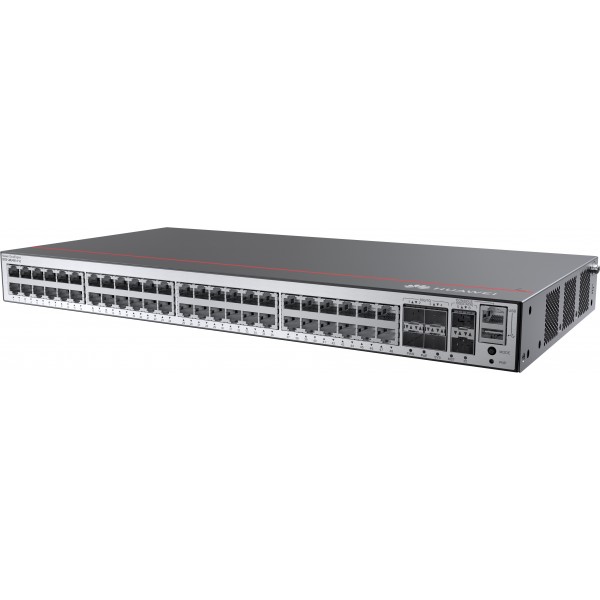 HUAWEI S5735-L48LP4XE-A-V2 (48*10/100/1000BASE-T ports, 4*10GE SFP+ ports, 2*12GE stack ports, PoE+, AC power) - Hubs, Switches