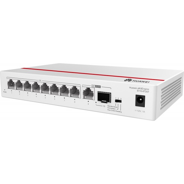 HUAWEI eKitEngine Switch S110-8T2ST Unmanaged | sup-ob | XML |