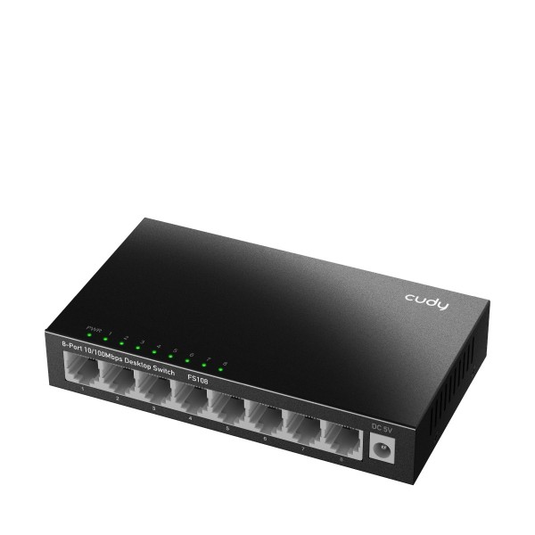 CUDY Switch FS108 8-Port 10/100 Mbps Desktop - Σύγκριση Προϊόντων