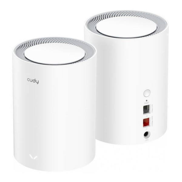 CUDY Wi-Fi 6 Mesh System M3000 AX3000 2.5G 2-Pack - Access Points