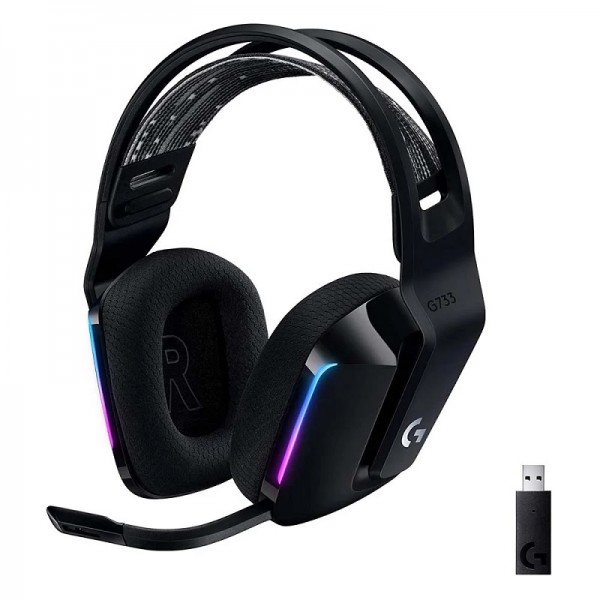 GAM.HDST LOGITECH G733 LSPD W/L RGB BLK - Ακουστικά - Μικρόφωνα PC