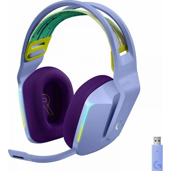 GAM.HDST LOGITECH G733 LSPD W/L RGB LIL