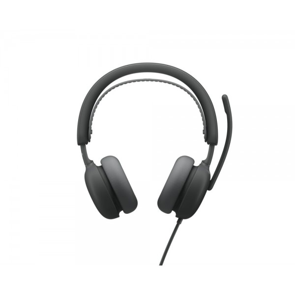 LOGITECH Wired Headset Zone 2 Graphite - Teams - Ακουστικά - Μικρόφωνα PC