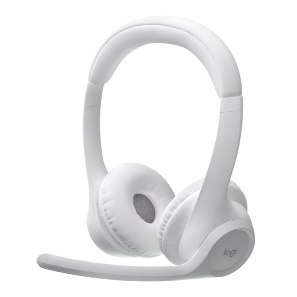 LOGITECH Wireless Headset Zone 300 White - Ακουστικά - Μικρόφωνα PC