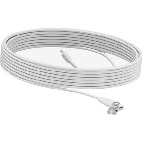 VC Logitech Rally MicPod Exten.cable WHI - Conference Peripherals